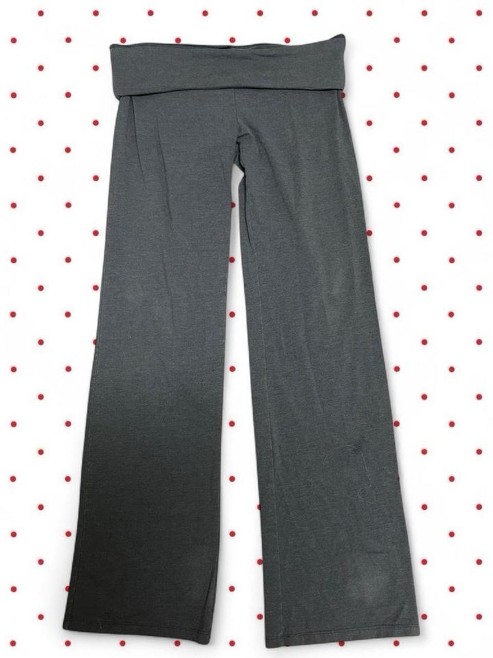 RBX Black Fold-Over Waist Yoga Pants